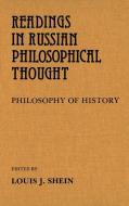 Readings in Russian Political Thought di Louis Shein edito da Wilfrid Laurier University Press