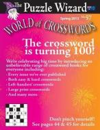 World of Crosswords No. 57 di The Puzzle Wizard edito da Createspace