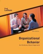 Organizational Behavior di Fred Luthans edito da Mcgraw-hill Education - Europe