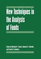 New Techniques in the Analysis of Foods di Howard Kunreuther, American Chemical Society Symposium on N edito da Springer US
