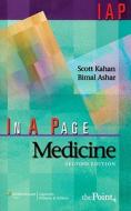 In A Page Medicine di Scott Kahan, Bimal H. Ashar edito da Lippincott Williams And Wilkins