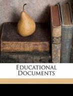 Educational Documents edito da Nabu Press