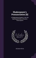 Shakespeare's Pronunciation [ii] di Wilhelm Vietor edito da Palala Press