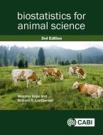 Biostatistics for Animal Science di Miroslav (University of Zagreb Kaps, William R. (University of Missouri Lamberson edito da CABI Publishing