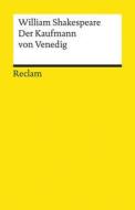 Der Kaufmann von Venedig di William Shakespeare edito da Reclam Philipp Jun.