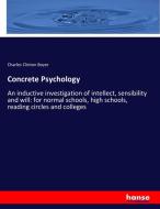 Concrete Psychology di Charles Clinton Boyer edito da hansebooks