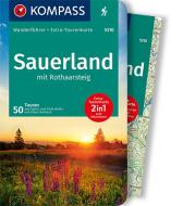 Sauerland mit Rothaarsteig mit Karte di Sylvia und Thilo Behla, Klaus Harnach edito da Kompass Karten GmbH