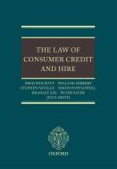 The Law of Consumer Credit and Hire di Stephen Neville, Fred Philpott, William Hibbert edito da OXFORD UNIV PR