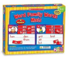 Word Family Words Mats di Inc. Scholastic edito da Scholastic Teaching Resources