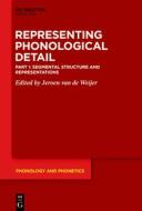 Segmental Structure and Representations edito da De Gruyter