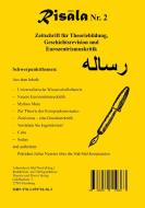 Risala Nr. 1 und 2 di AK Süd-Nord edito da Theorie und Praxis Verlag