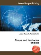 States And Territories Of India edito da Book On Demand Ltd.