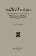 Contracts and Peace Treaties di Pieter Nicolaas Drost edito da Springer Netherlands