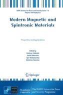 Modern Magnetic and Spintronic Materials edito da Springer Netherlands