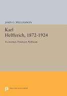 Karl Helfferich, 1872-1924 di John G. Williamson edito da Princeton University Press