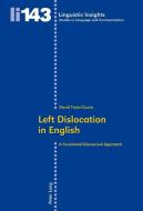 Left Dislocation in English di David Tizón-Couto edito da Lang, Peter