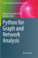 Python for Graph and Network Analysis di Mohammed Zuhair Al-Taie, Seifedine Kadry edito da Springer International Publishing