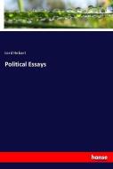 Political Essays di Lord Hobart edito da hansebooks