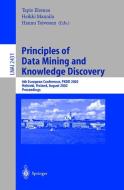 Principles of Data Mining and Knowledge Discovery di T. Elomaa, H. Mannila edito da Springer-Verlag GmbH