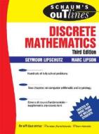 Schaum's Outline Of Discrete Mathematics, Revised Third Edition di Seymour Lipschutz, Marc Lipson edito da Mcgraw-hill Education - Europe