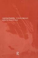 Learning Disability di D. G. Race edito da Routledge