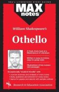 Othello (Maxnotes Literature Guides) di Michael A. Modugno edito da RES & EDUCATION ASSN