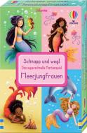 Schnapp und weg! Das superschnelle Kartenspiel: Meerjungfrauen di Fiona Watt edito da Usborne Verlag
