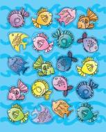 Fish Shape Stickers edito da D. J. Inkers