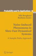 Noise-Induced Phenomena in Slow-Fast Dynamical Systems: A Sample-Paths Approach di Nils Berglund, Barbara Gentz edito da SPRINGER NATURE