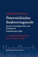 Osterreichisches Bankvertragsrecht: Band IV: Kreditgeschaft di Raimund Bollenberger, Wilma Dehn edito da Springer