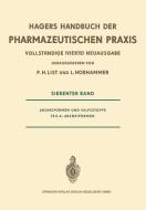 Arzneiformen und Hilfsstoffe di Ludwig Hörhammer, Paul Heinz List edito da Springer Berlin Heidelberg