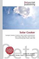 Solar Cooker edito da Betascript Publishers