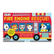 Fire Engine Rescue! Cooperative Board Game di Mudpuppy edito da Galison