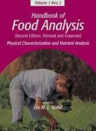 Handbook Of Food Analysis edito da Taylor & Francis Ltd