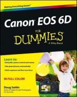 Canon Eos 6D for Dummies di Doug Sahlin edito da John Wiley & Sons Inc