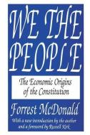 We the People di Forrest McDonald edito da Taylor & Francis Ltd