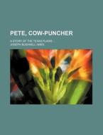Pete, Cow-puncher; A Story Of The Texas Plains di Joseph Bushnell Ames edito da General Books Llc
