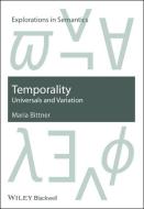 Temporality di Maria Bittner edito da John Wiley and Sons Ltd