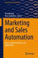Marketing and Sales Automation edito da Springer International Publishing