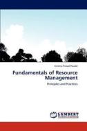 Fundamentals of Resource Management di Krishna Prasad Poudel edito da LAP Lambert Academic Publishing