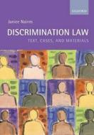 Discrimination Law di Janice Nairns edito da Oxford University Press