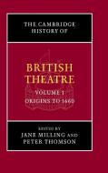 The Cambridge History of British Theatre edito da Cambridge University Press