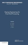 Doping Engineering for Front-End Processing edito da Cambridge University Press