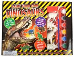 Paint Your Own Dinosaur: Have Fun Bringing Amazing Dinosaur Models to Life! di Top That edito da Shelter Harbor Press