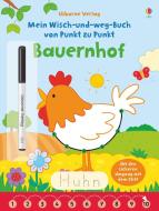Mein Wisch-und-weg-Buch von Punkt zu Punkt: Bauernhof edito da Usborne Verlag