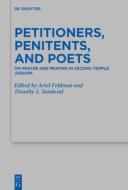 Petitioners, Penitents, And Poets edito da De Gruyter