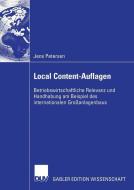 Local Content-Auflagen di Jens Petersen edito da Deutscher Universitätsverlag