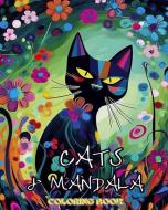 Cats with Mandalas - Adult Coloring Book di Cats Lovers Coloring Books edito da Blurb