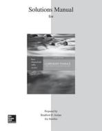 Solutions Manual to Accompany Corporate Finance: Core Principles and Applications di Stephen Ross edito da McGraw-Hill Education