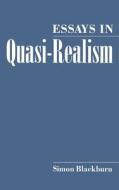Essays in Quasi-Realism di Simon Blackburn edito da OXFORD UNIV PR